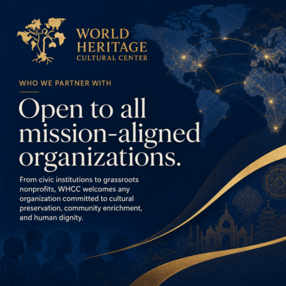 Who We Partner With — Open to all mission-aligned organizations